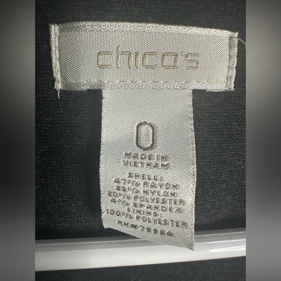 Chico's Charcoal Blazer - Picture 2 of 7